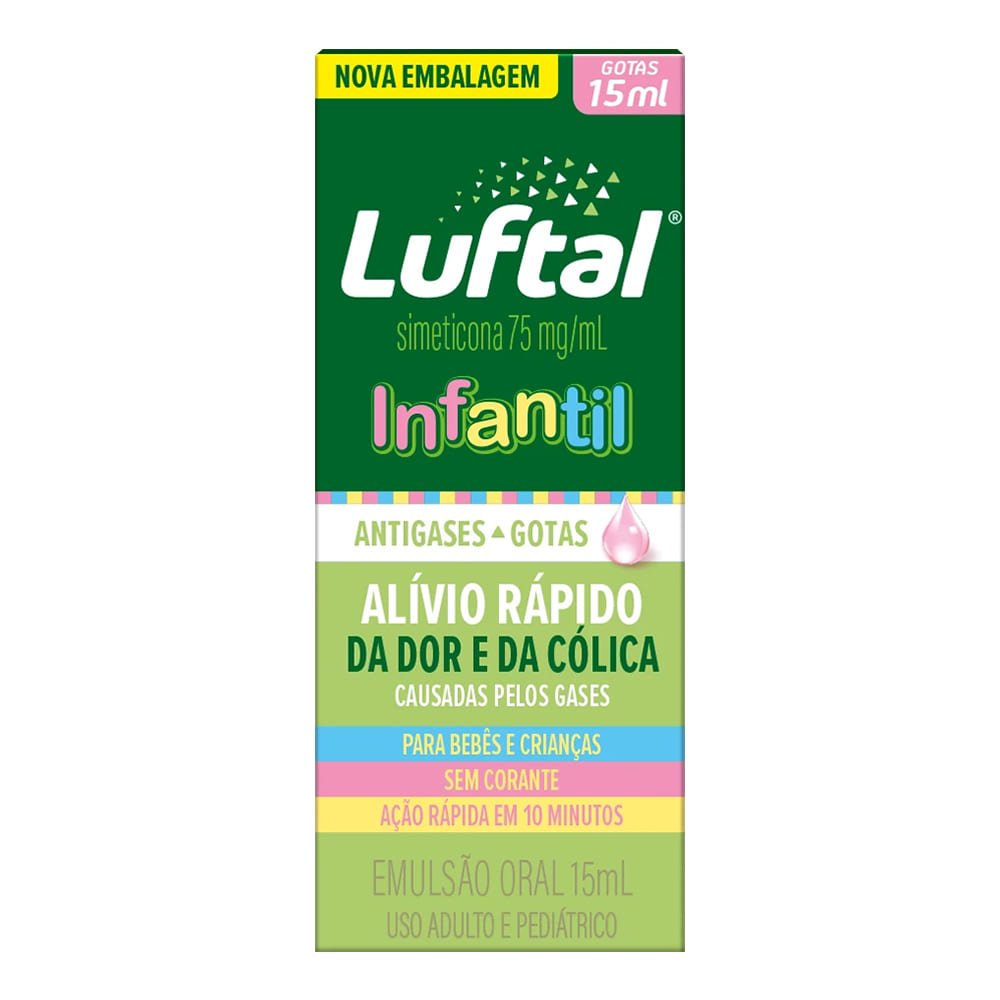 Luftal 75Mg Infantil 15Ml Em Gotas