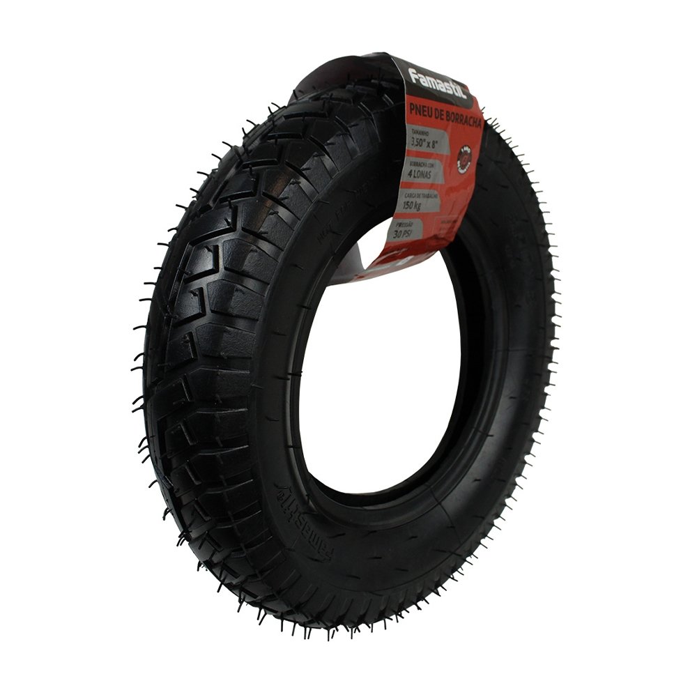 PNEU FAMASTIL 3.50X8 4 LONAS PARA CARRINHO DE MAO