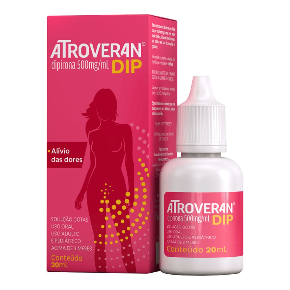 Atroveran Dip Gotas 20Ml | Martins Atacado
