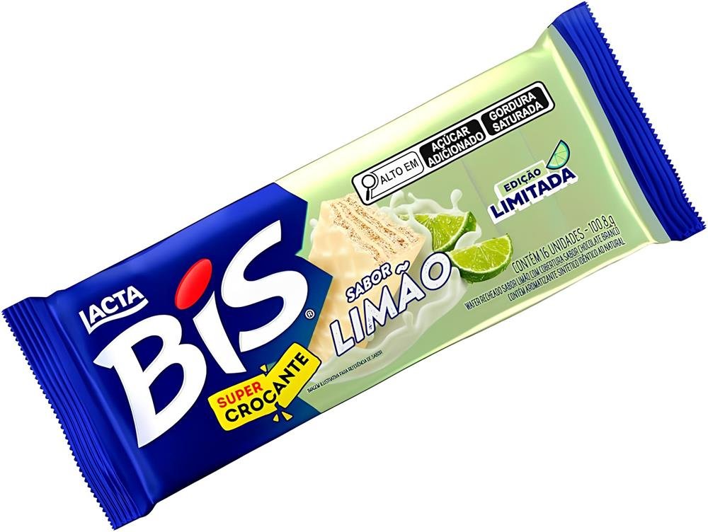 Chocolate Bis Limão 100,8G Lacta