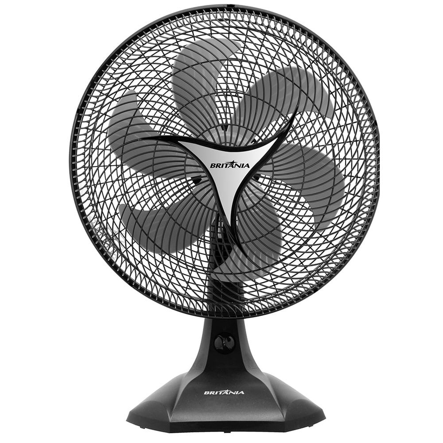 Ventilador de Mesa 40cm Britânia Ventus 40 Six, Preto, 220V