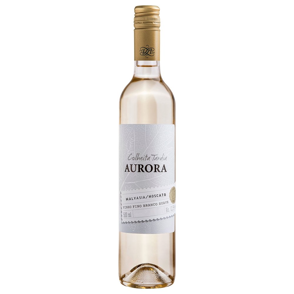 Vinho Aurora Colheita Tardia Branco Suave 500ml