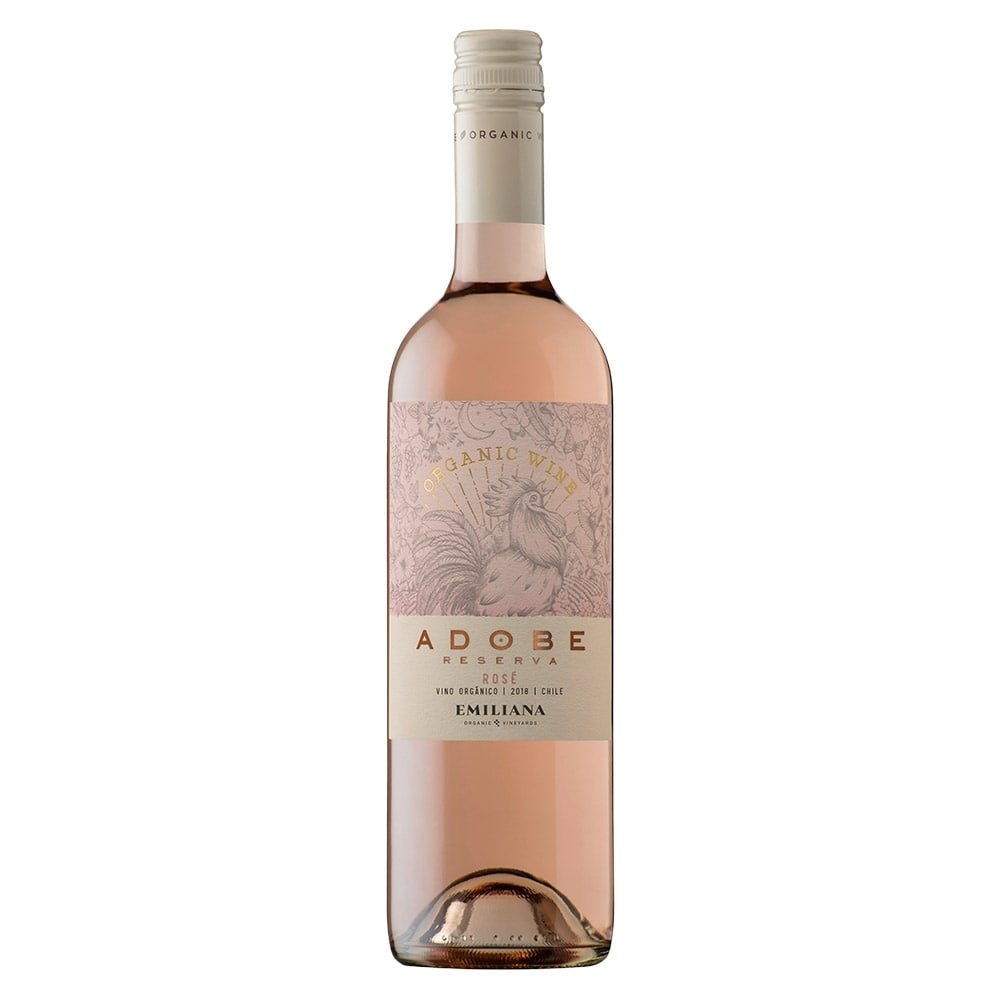 Vinho Importado Chileno Adobe Reserva Orgânico Rosé 750ml