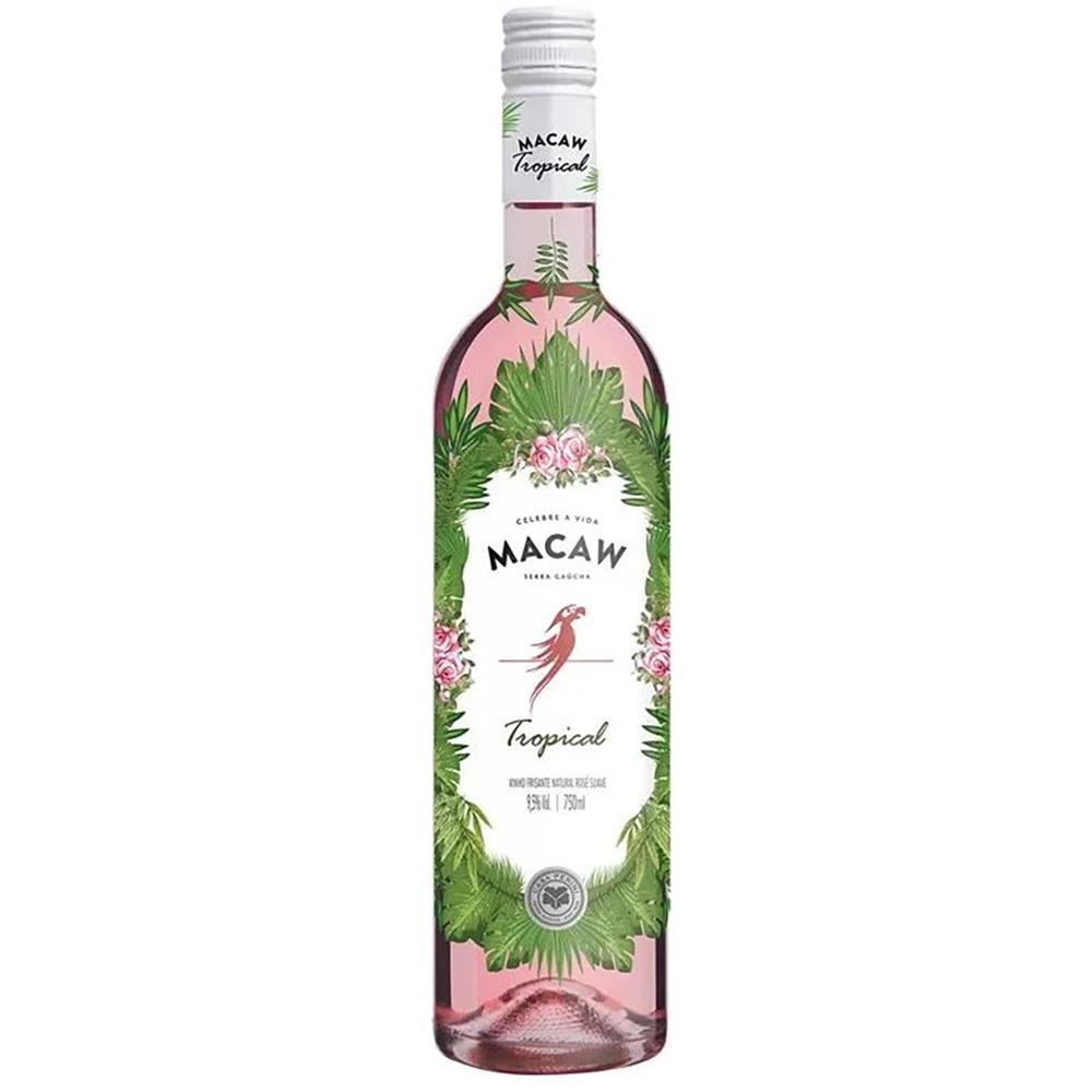 Vinho Rose Frisante 750 ml Macaw Tropical