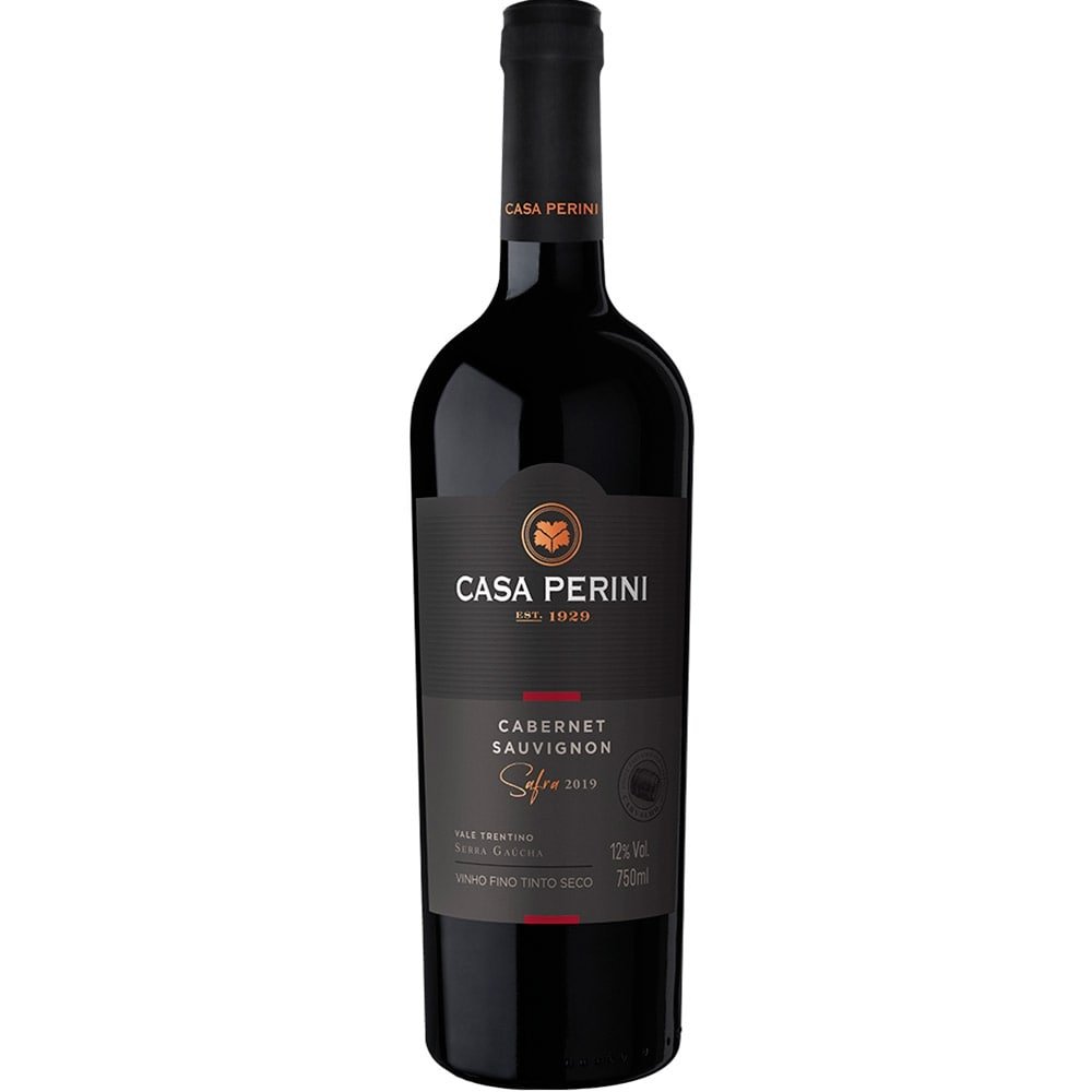 Vinho Nacional Casa Perini Cabernet Sauvingon, Tinto Seco, 750ml