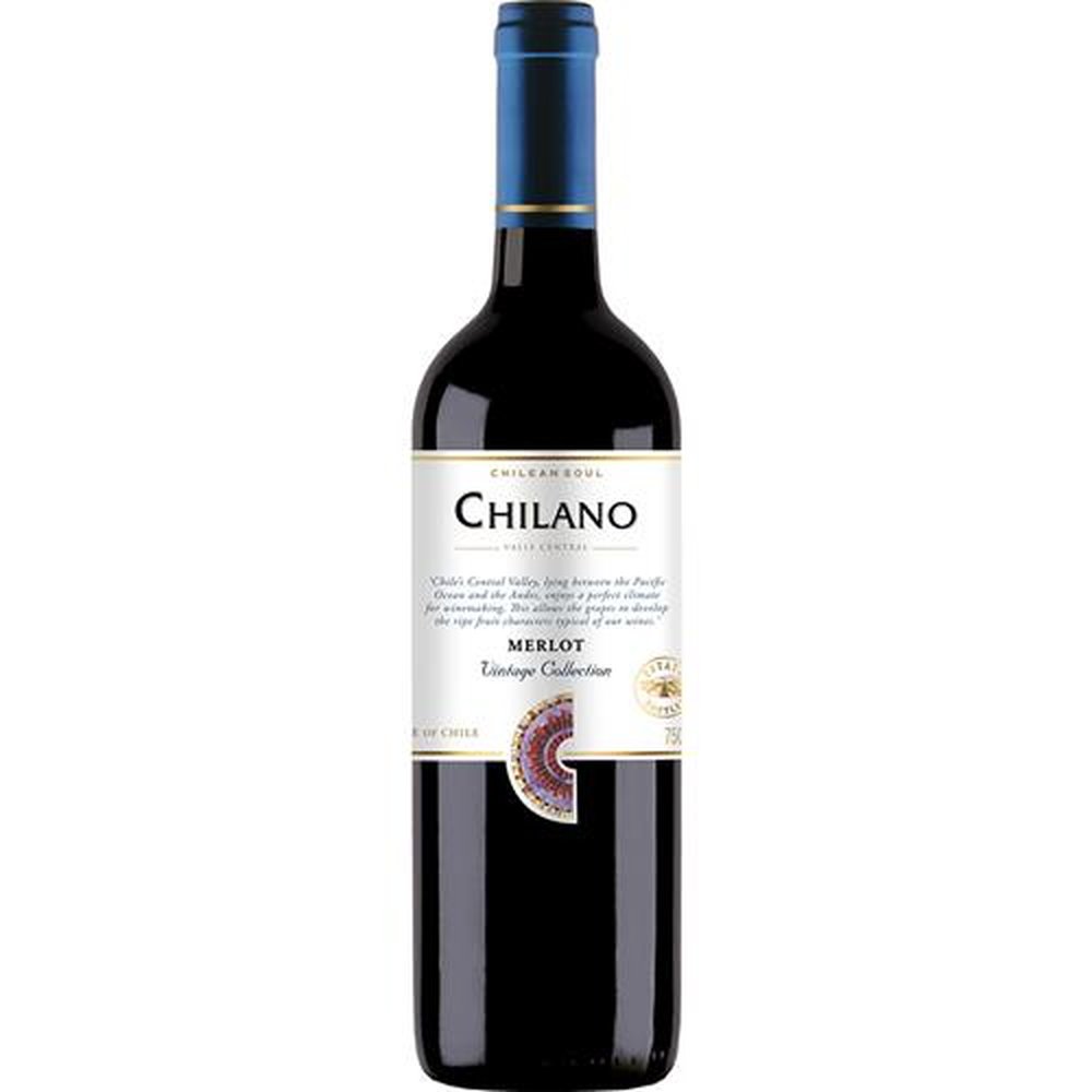 Vinho Chileno Chilano Merlot 750ml