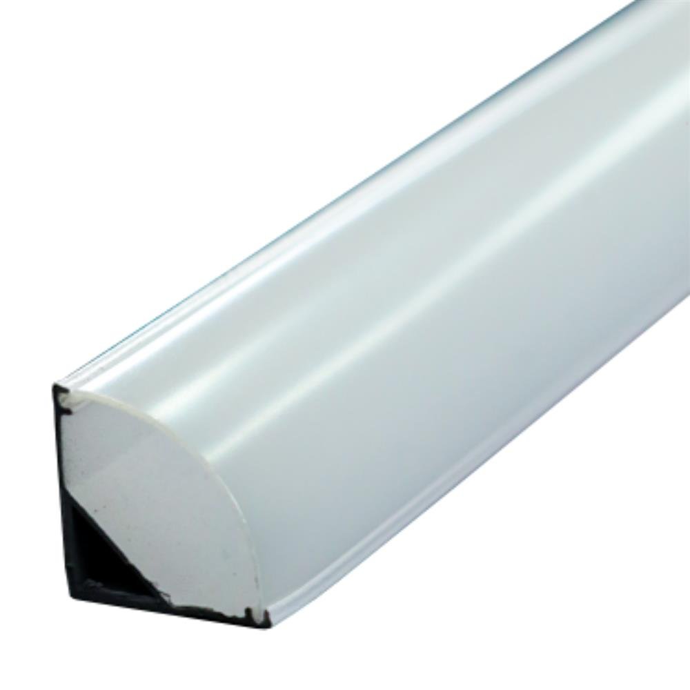 Perfil Sobrepor Canto Bc 16X16x3000mm Foxlux