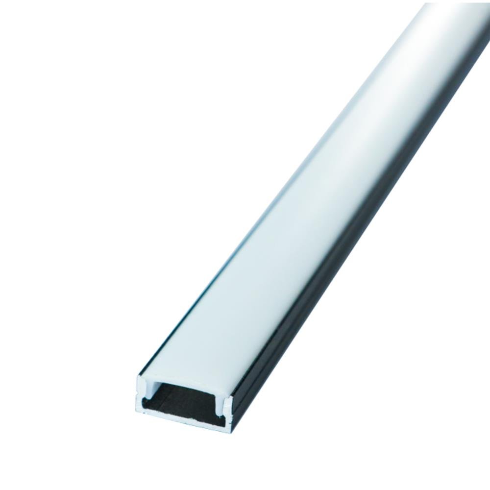 Perfil De Sobrepor Preto 17X7x2000mm Foxlux