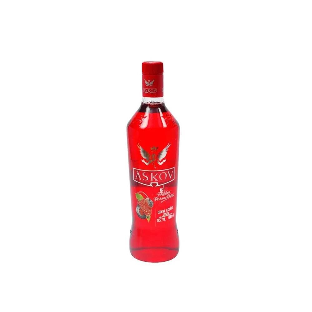 Vodka Askov Frutas Vermelhas 900ml