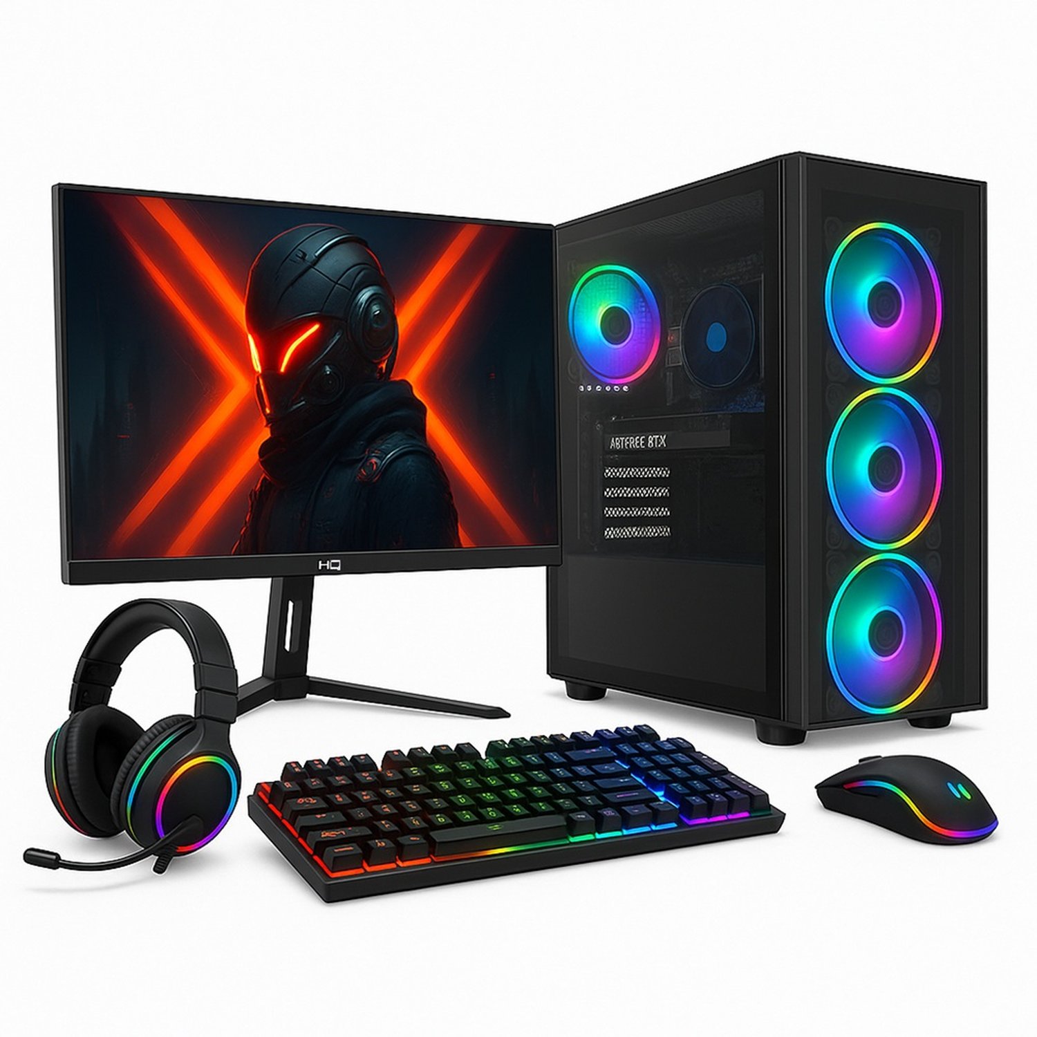 Pc Gamer 3Green, Amd Ryzen 5 5600Gt, 32Gb Ddr4, Geforce Gtx 1660 6Gb, Ssd 1Tb M.2, Monitor Gamer 24