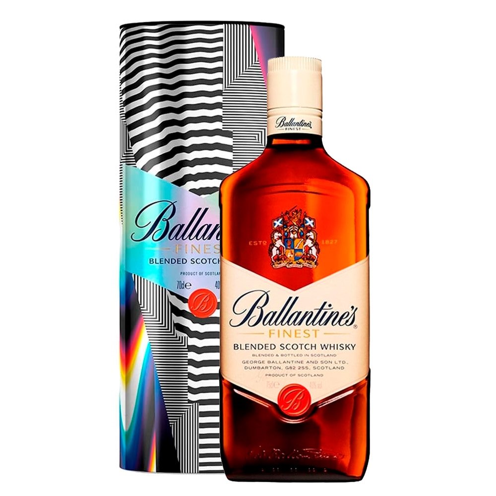 Whisky Ballantine's Finest  com Lata Decorativa 750ml