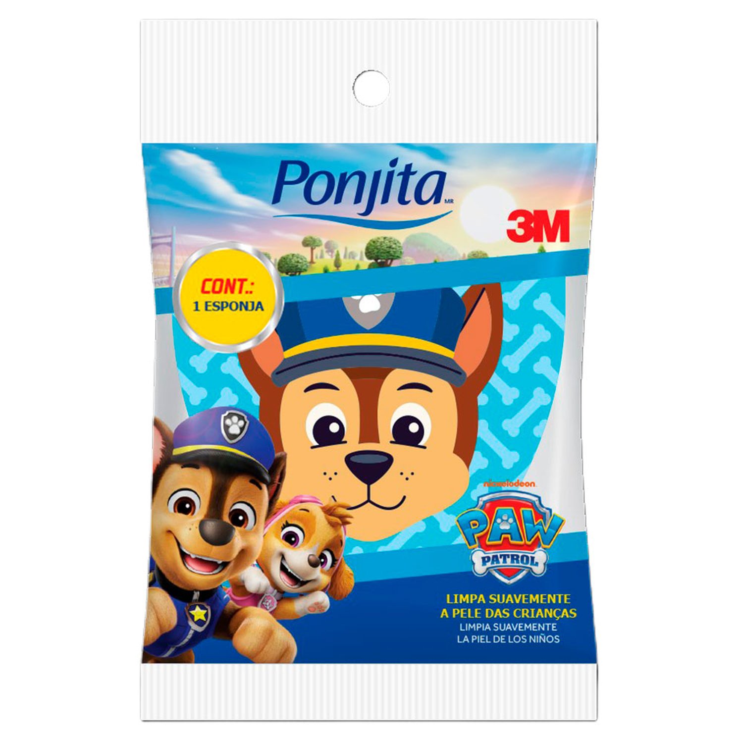 Esponja 3M Ponjita Patrulha Canina