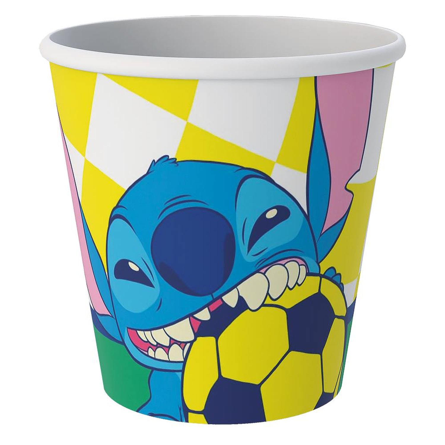 Copo Papel 200Ml Stitch Na Copa