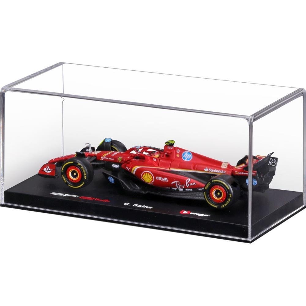 Carrinho Race F1 Teams Com Driver Escala 1:43 Com Base Acrílica