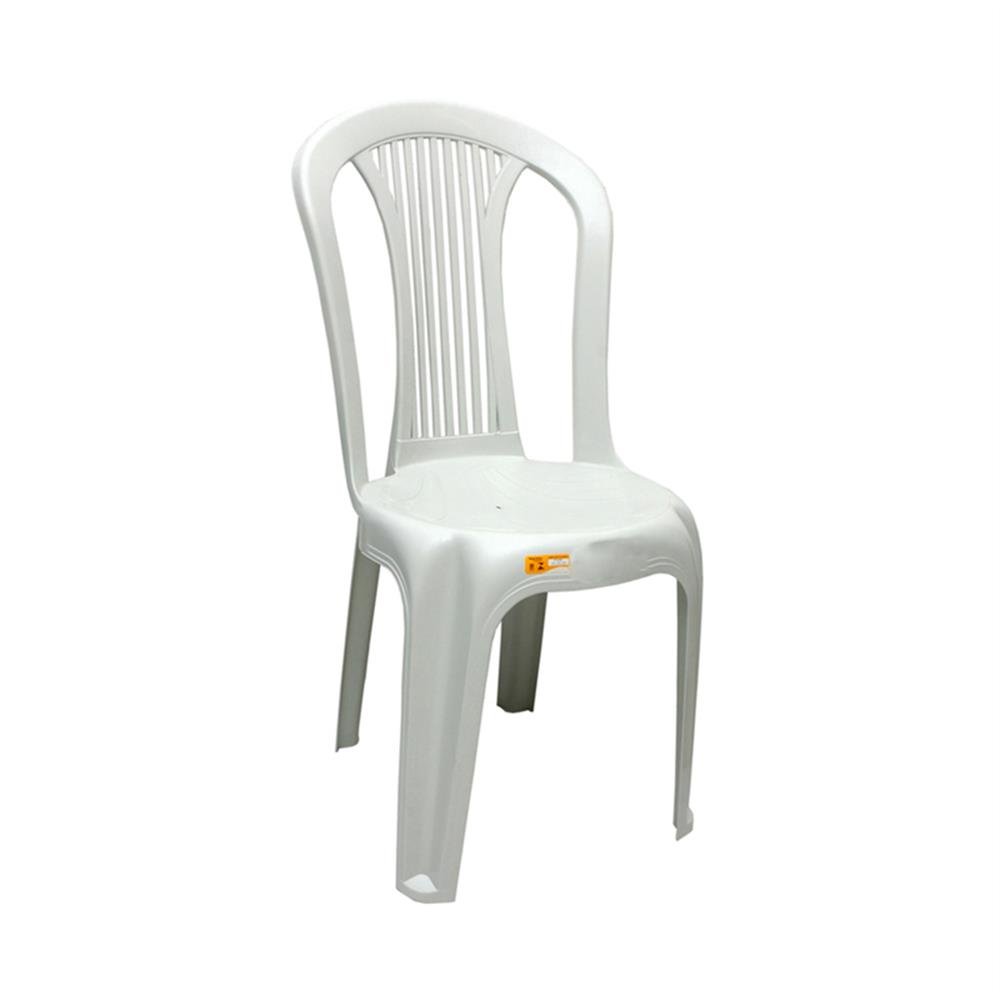 Cadeira Plastica Bistro Branca Liberty Plast