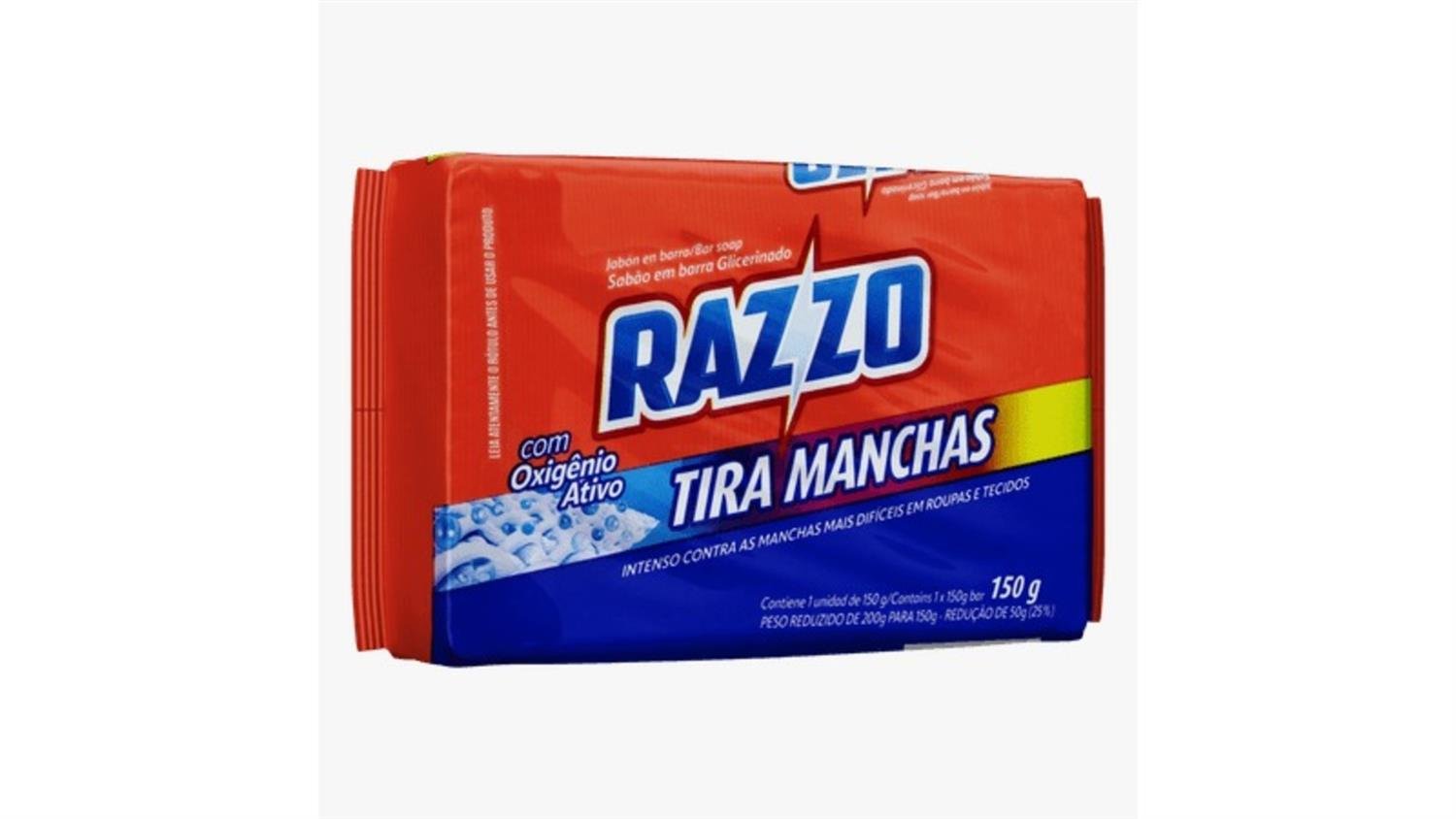 Sabao Razzo Tira Manchas 60X150gr