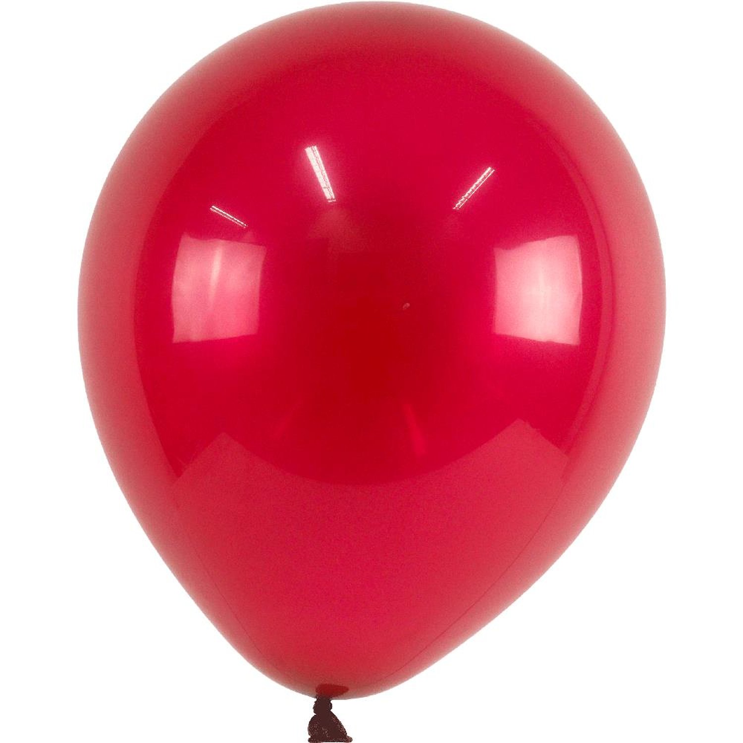 Balao Liso 5 Vermelho Escuro