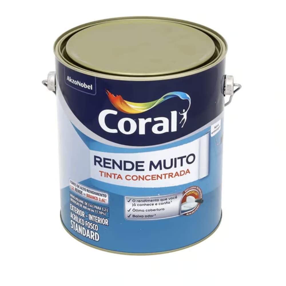 Resina Acrilica Brilhante Maza Base Água 3,6L Incolor