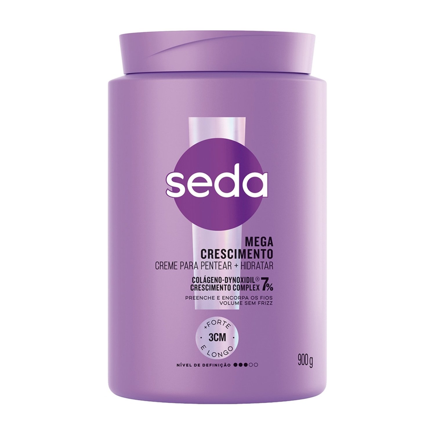 Creme para Pentear Seda Mega Crescimento 900g