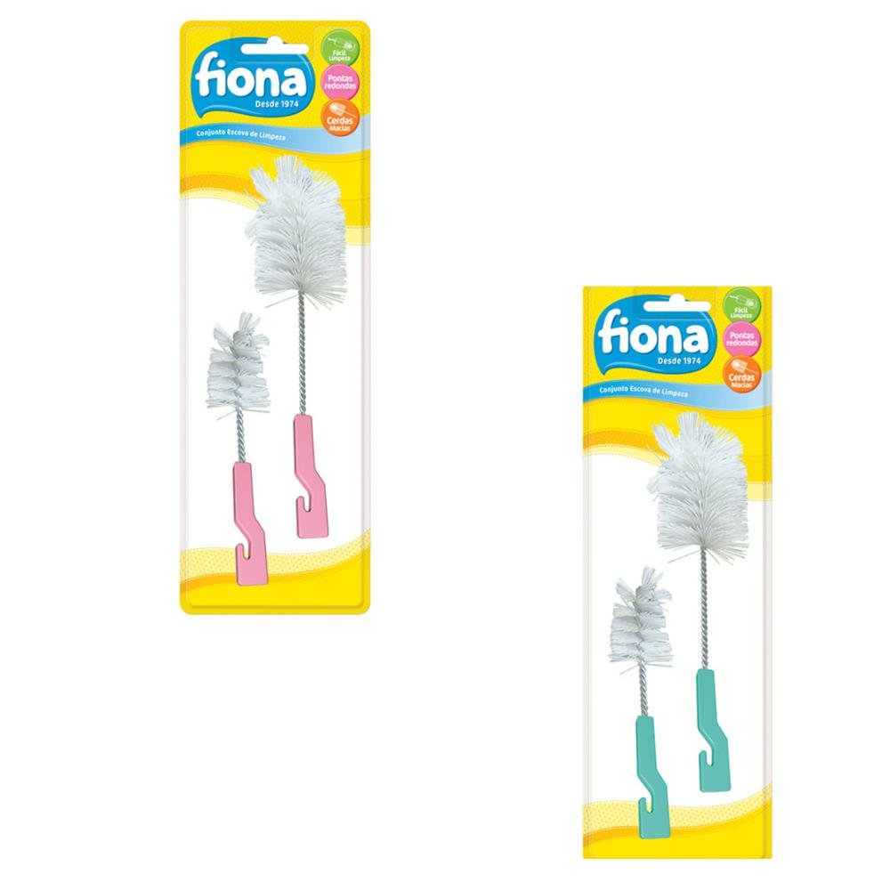 Conjunto Escova De Limpeza de Mamadeiras Fiona