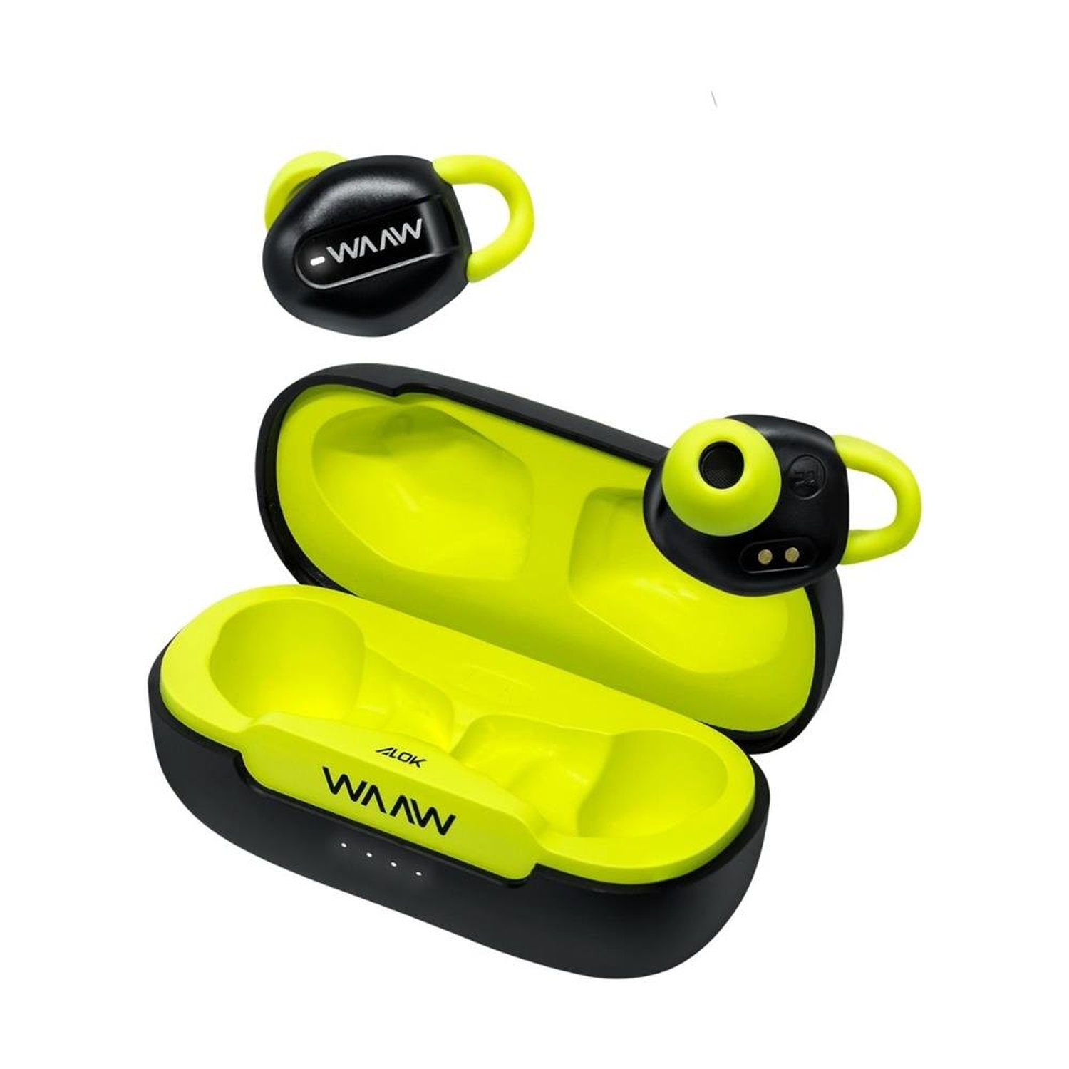 Fone De Ouvido Bluetooth Sport Waaw By Alok Move 200 Resistente À Água E 30 Horas De Autonomia Intr