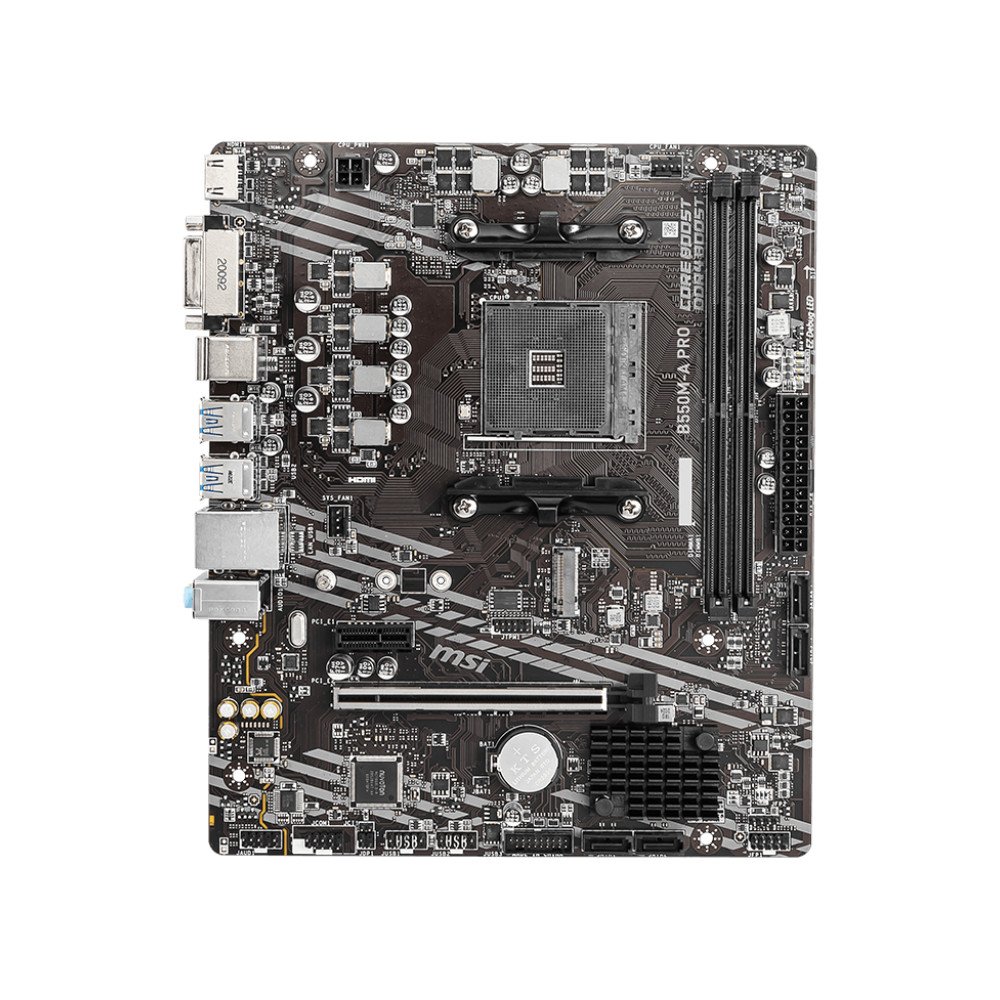 Placa-Mãe Am4 Msi B550m A Pro