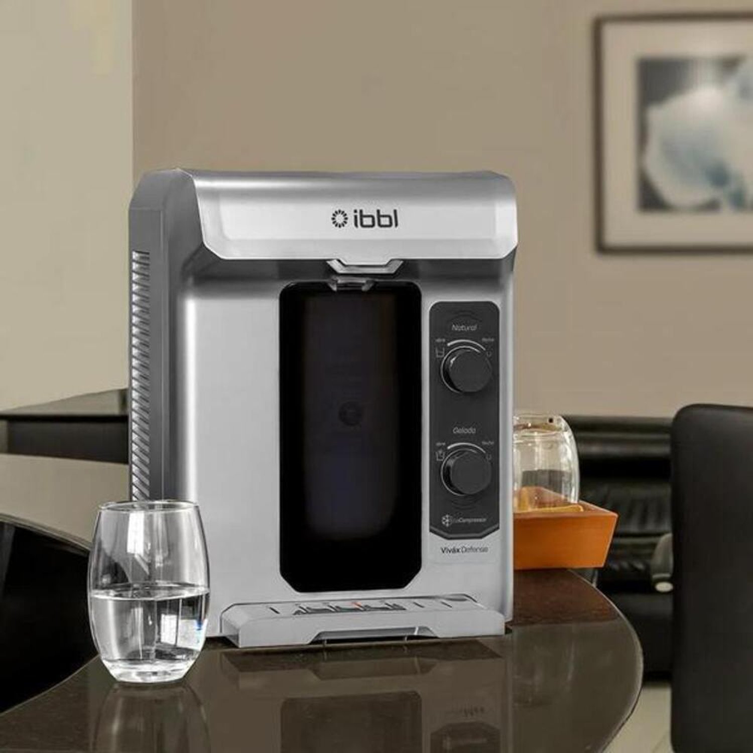 Purificador De Água Ibbl Viváx Defense Com Compressor Prata 220V ...