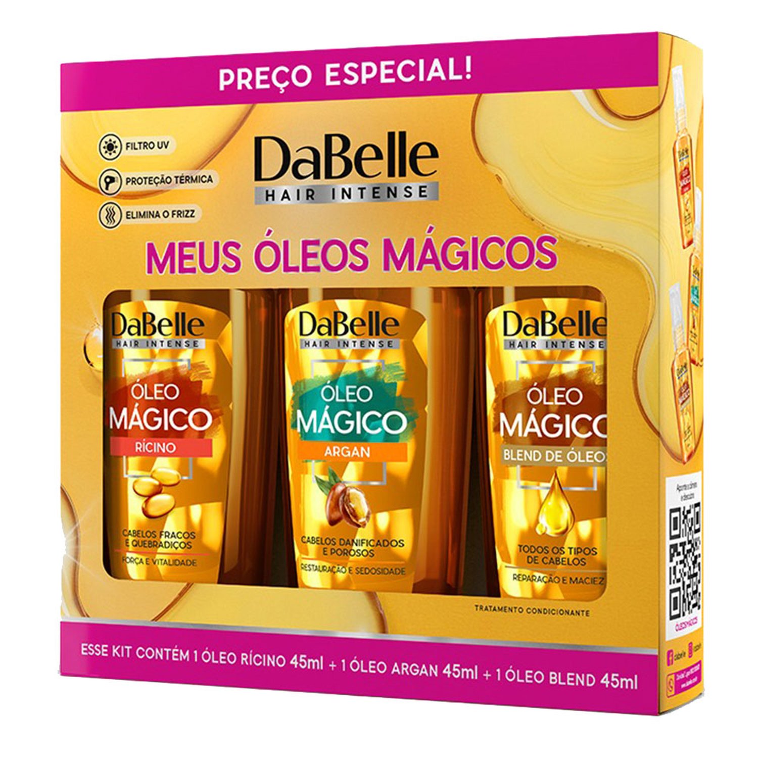 Kit Oleo Magico Dabelle 135Ml