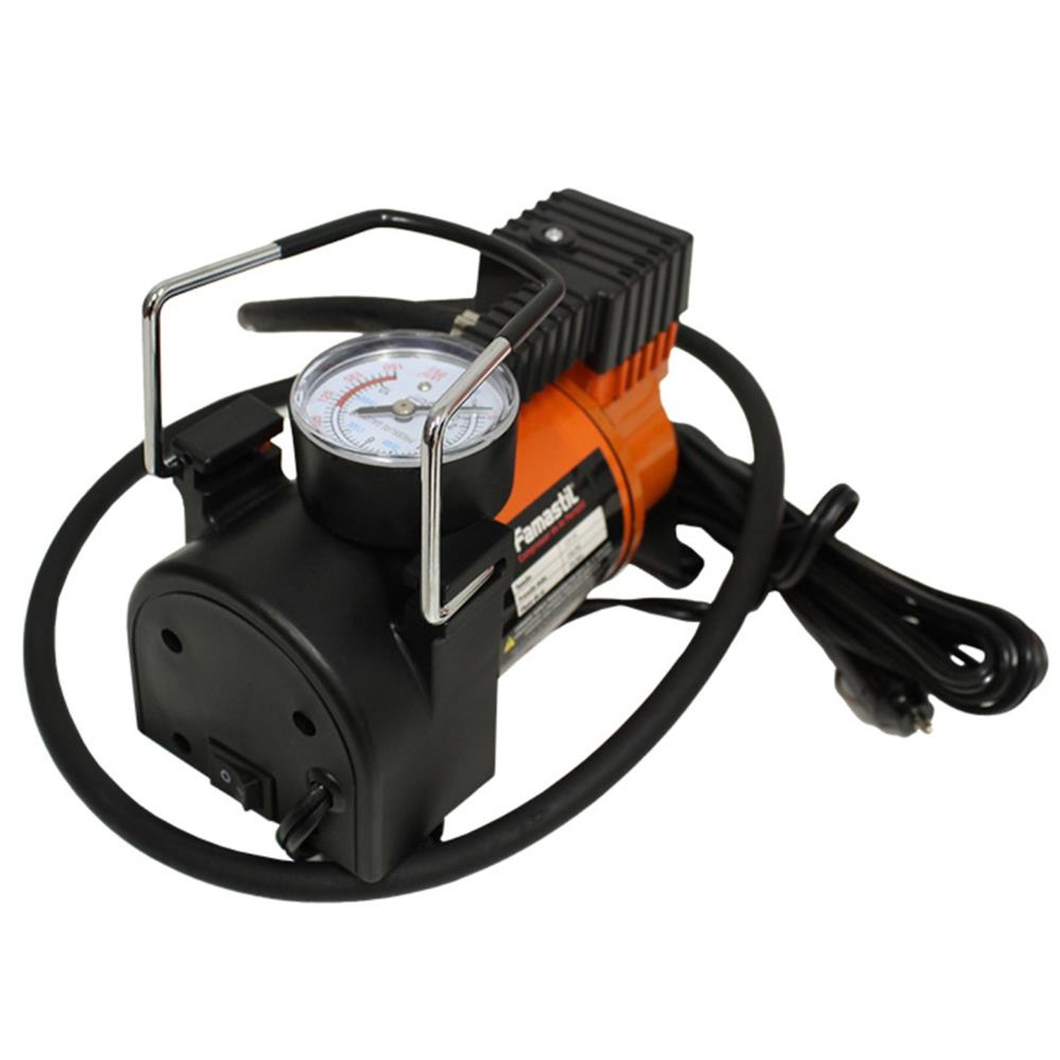 Compressor De Ar Portátil Famastil 12V Cabo De 3M