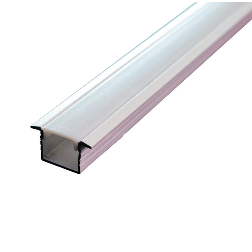 Perfil De Embutir Branco 24X14x3000mm Foxlux