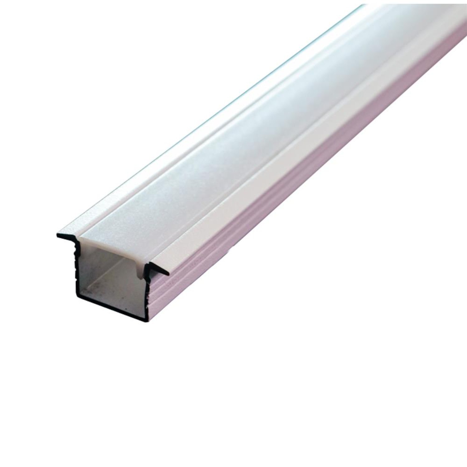 Perfil De Embutir Branco 24X14x3000mm Foxlux