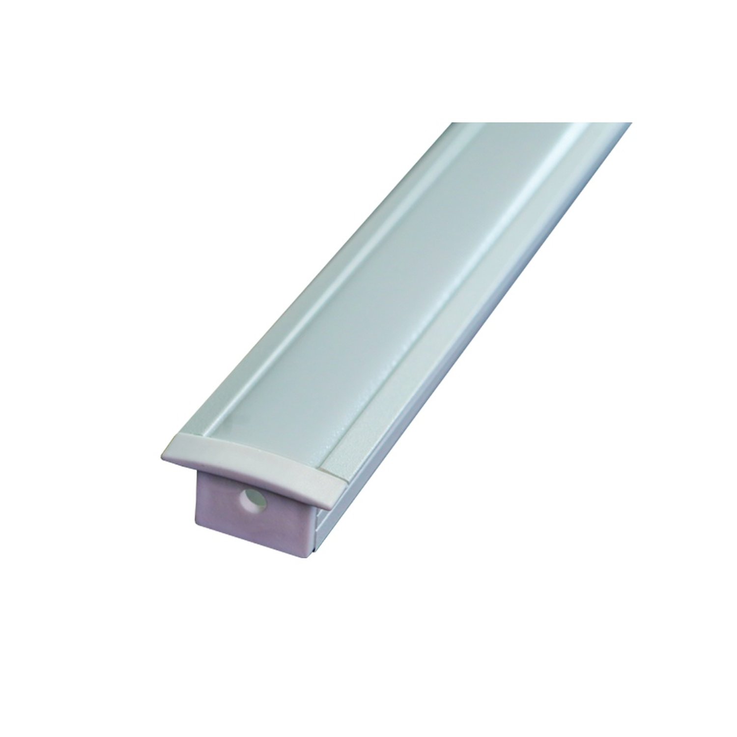 Perfil De Embutir Branco 24X14x2000mm Foxlux