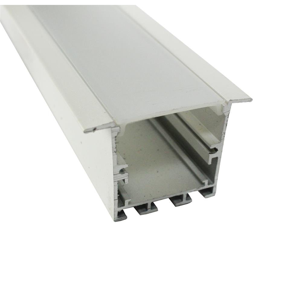 Perfil De Embutir Branco 50X35x2000mm Foxlux