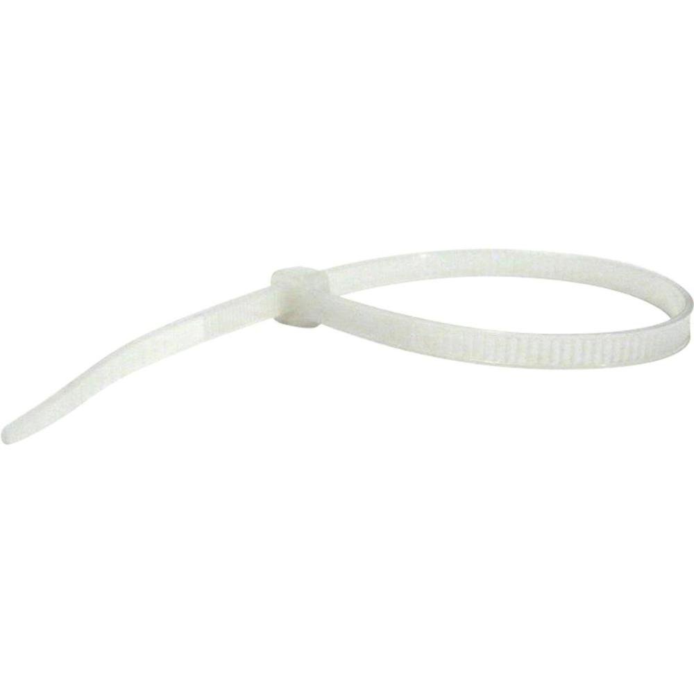 Abraçadeira Nylon 4,8X400mm Branca Storm Un.Venda: Mva/100