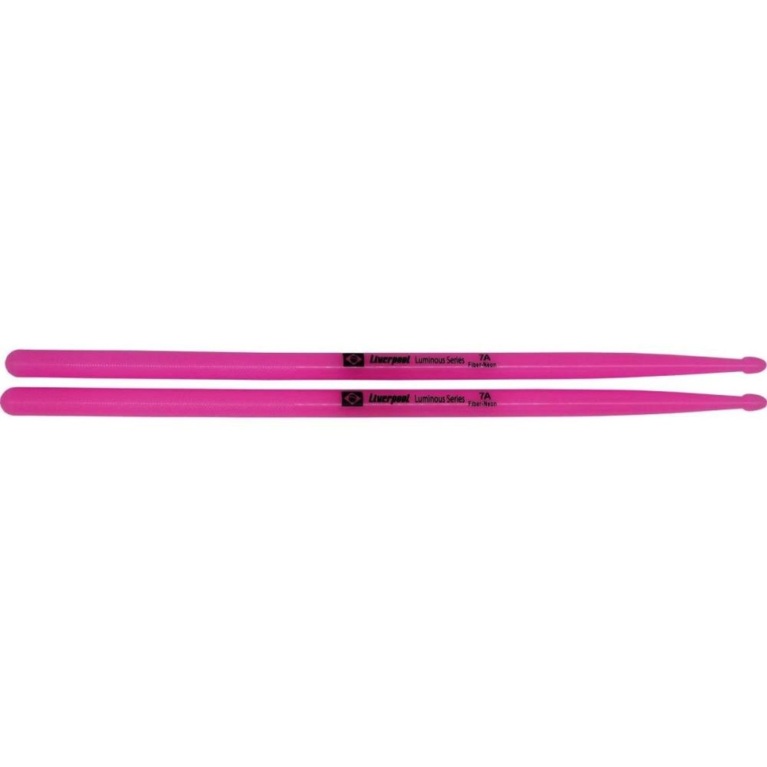 Baqueta Para Bateria Luminous Fiber Neon Roxo 7A Liverpool Un.Venda: Par/2