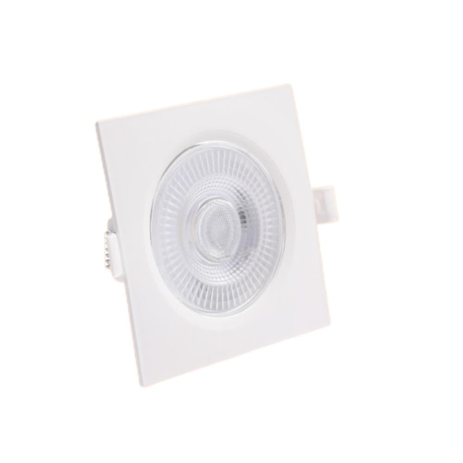 Spot Led Quadrado Foxlux Led90.720 5W 4000K Branco Neutro Bivolt Iluminação Neutra