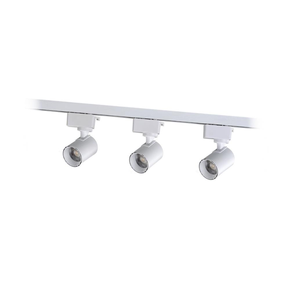Kit Trilho Spot Branco Foxlux Led92.12 35W 3000K Branco Quente Iluminação Direcionável