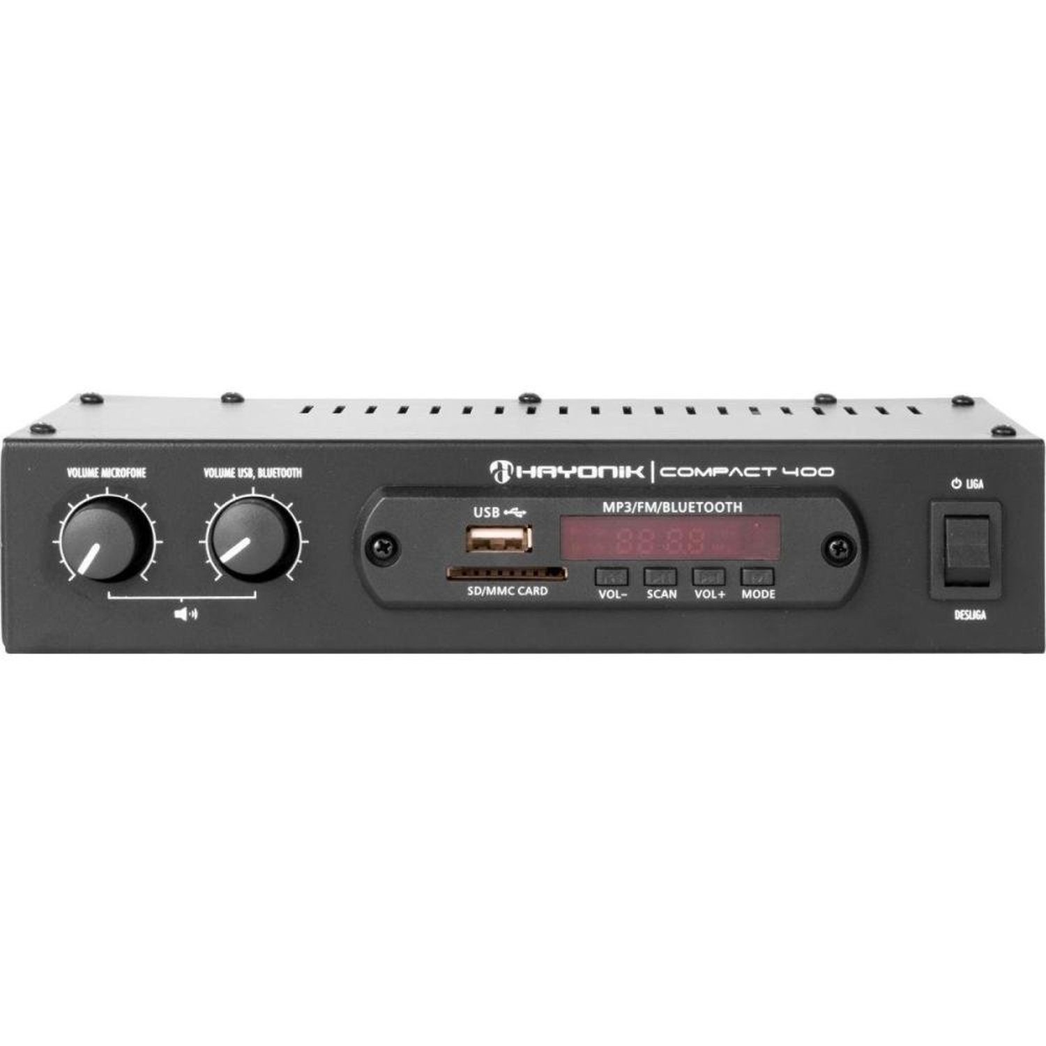 Amplificador Hayonik Compact 400 40W Rms Com Bluetooth Un.Venda: Pc/1
