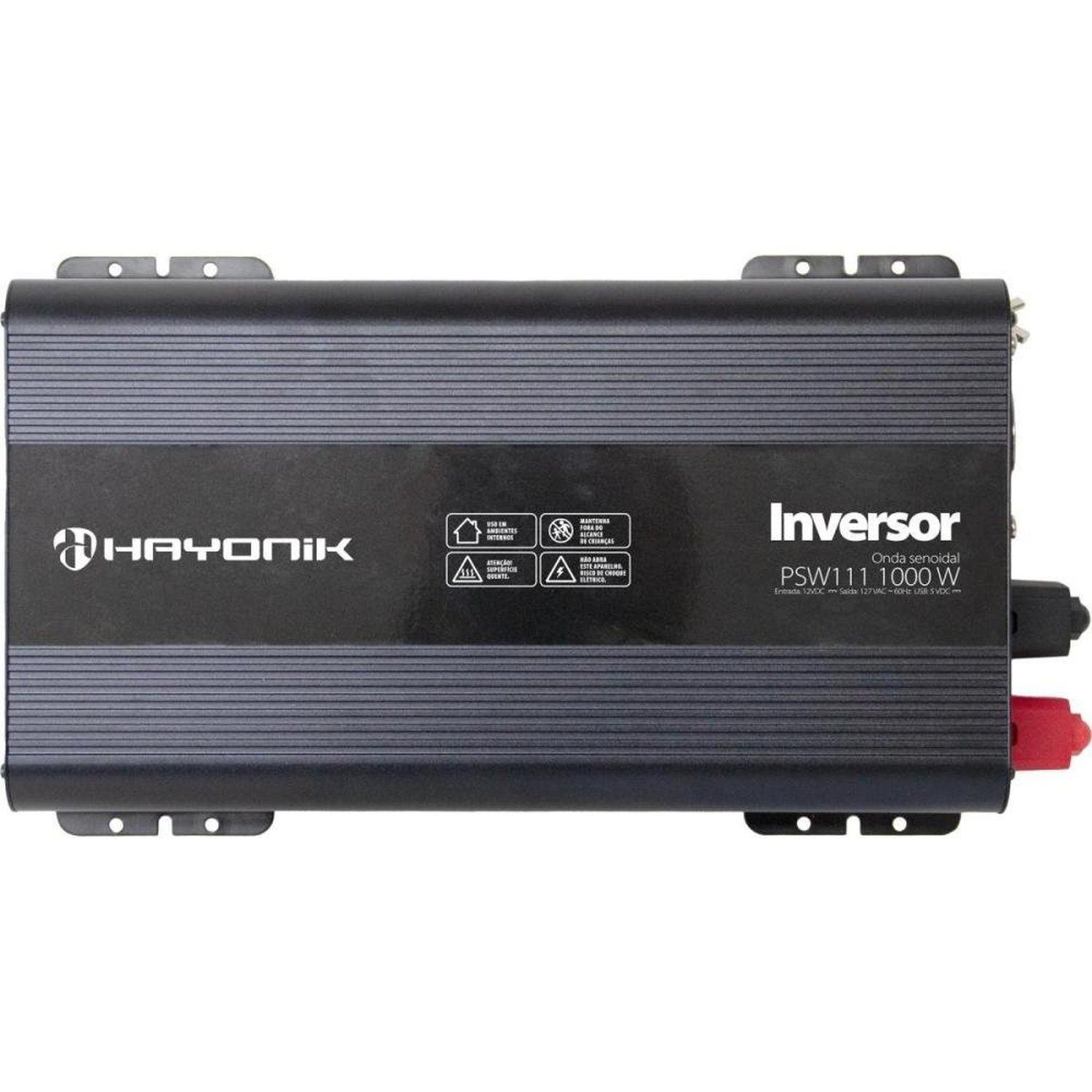 Inversor De Onda Senoidal Hayonik Psw111 1000W 12V/127V Usb Un.Venda: Pc/1