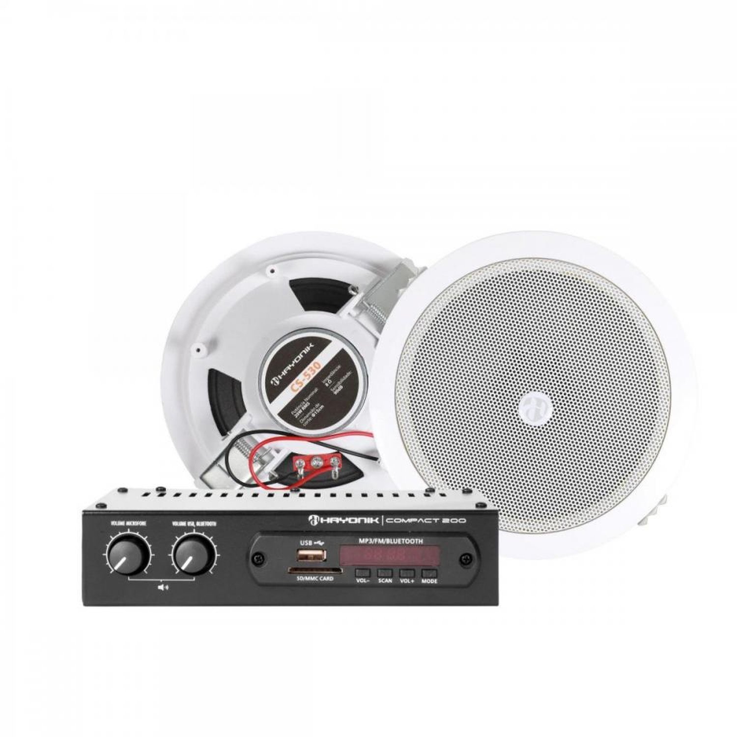 Kit Som Ambiente Compact200 Cs530