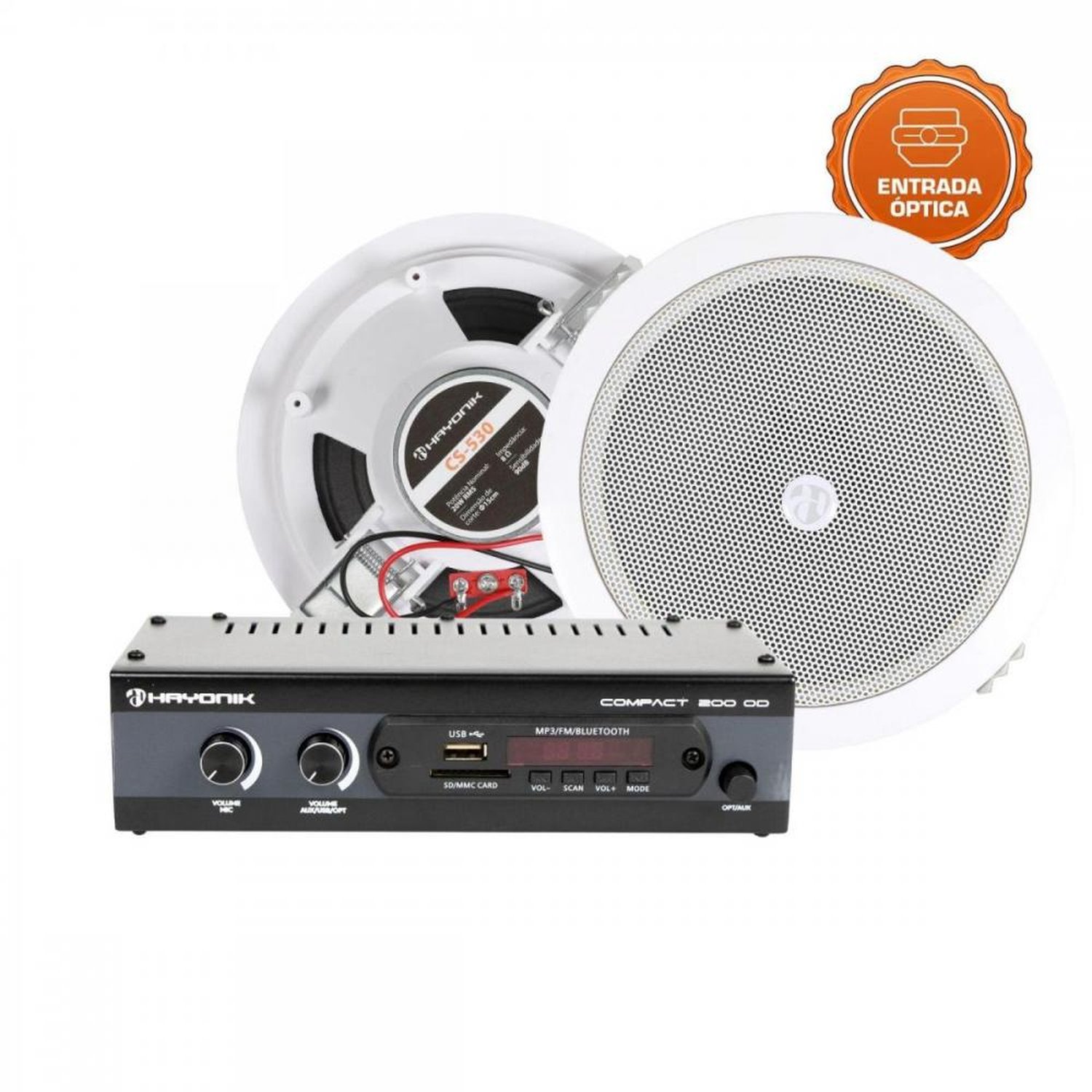 Kit Som Ambiente Compact200od Cs530