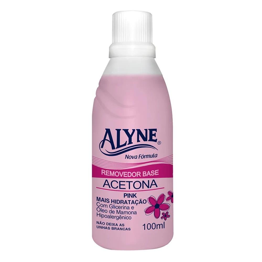 Removedor Esmalte Alyne Base Acetona 100ml