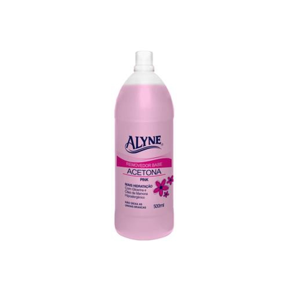 Removedor Esmalte Alyne Base Acetona 500ml