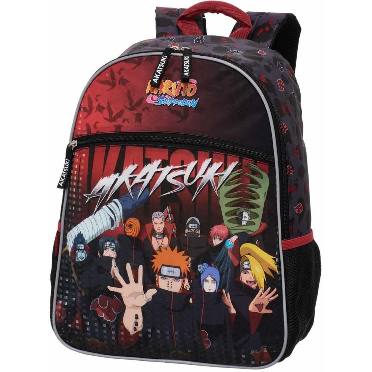 Mochila Infantil Naruto Akatsuki Rising 30X14x42cm