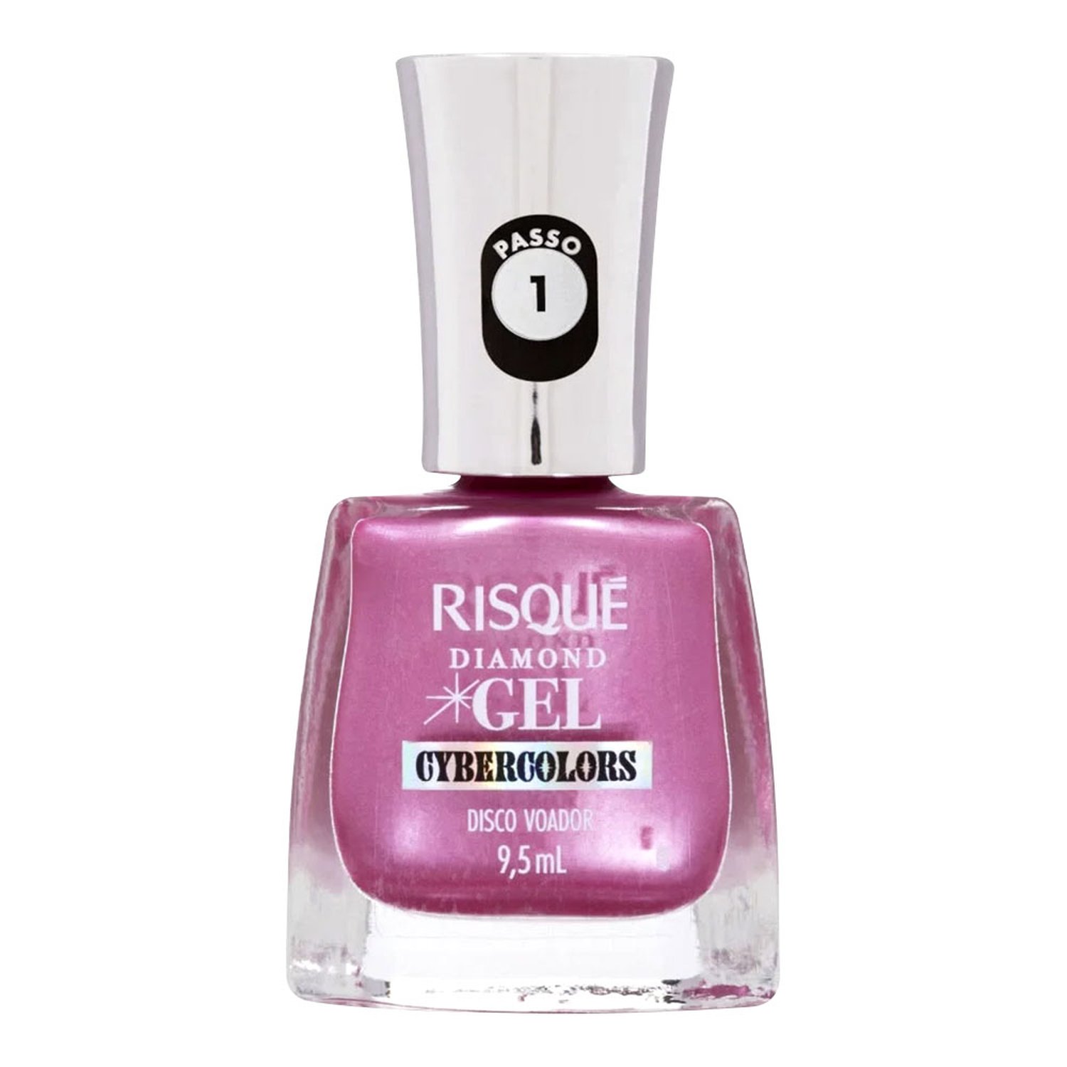 Esmalte Risque Dgel Metálico Disco Voador 9,5Ml
