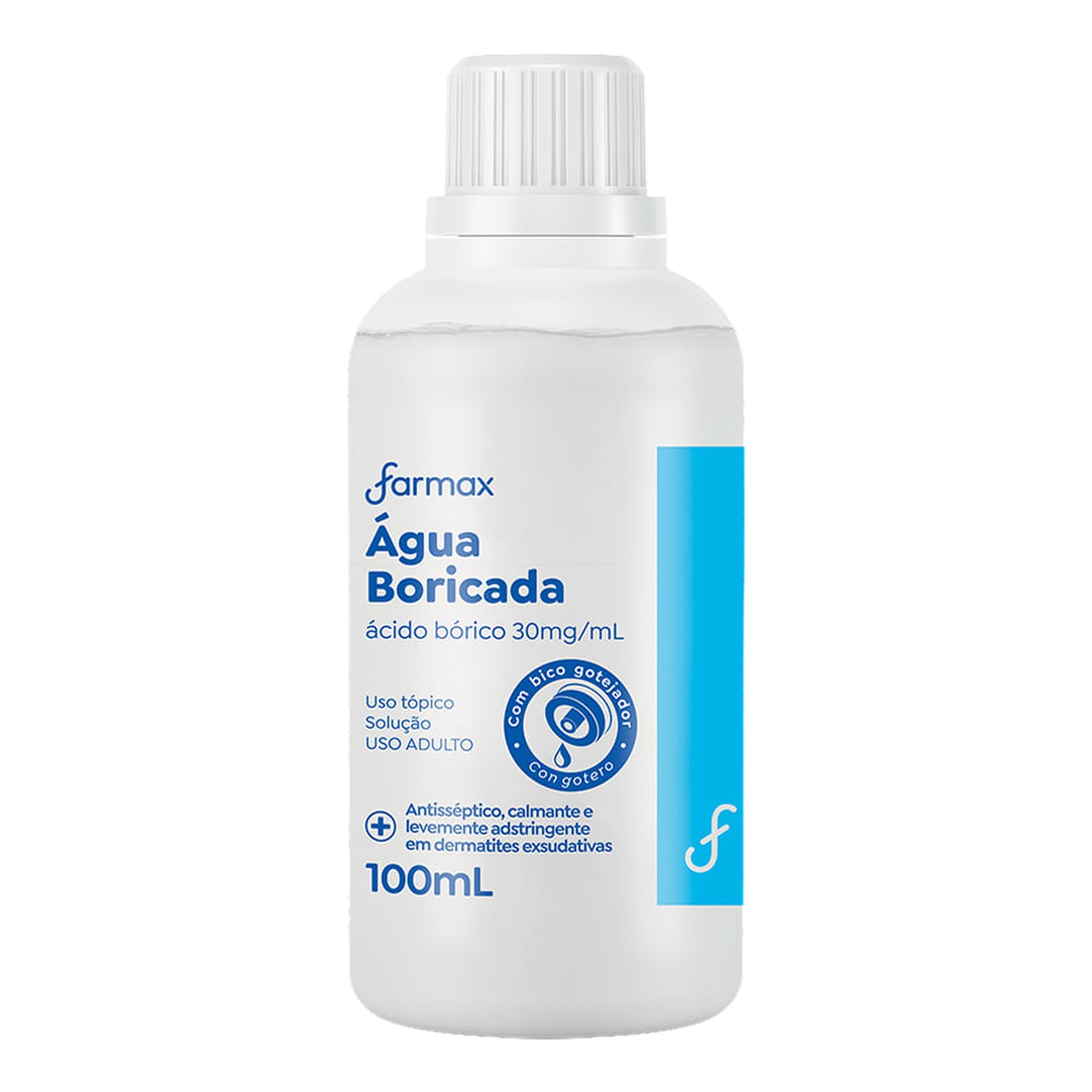 Agua Boricada 3% Farmax 100Ml