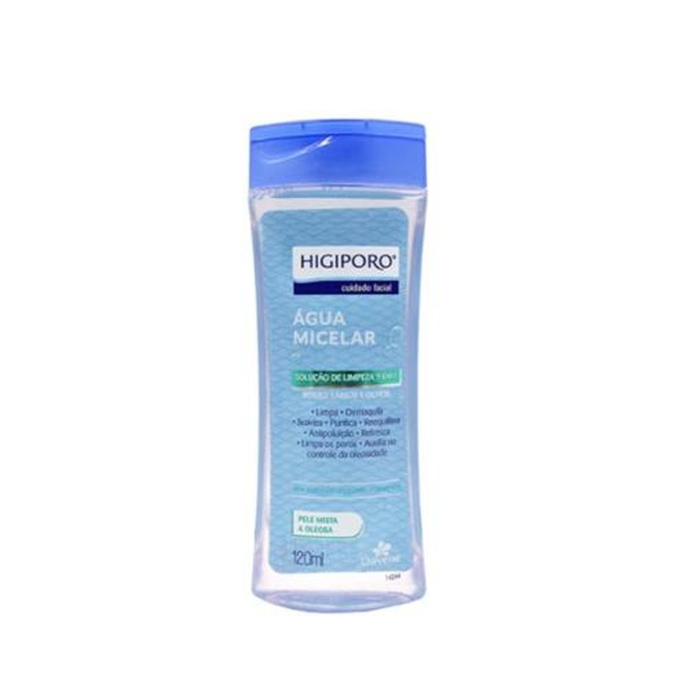Agua Micelar Higiporo Pele Oleosa 120ml