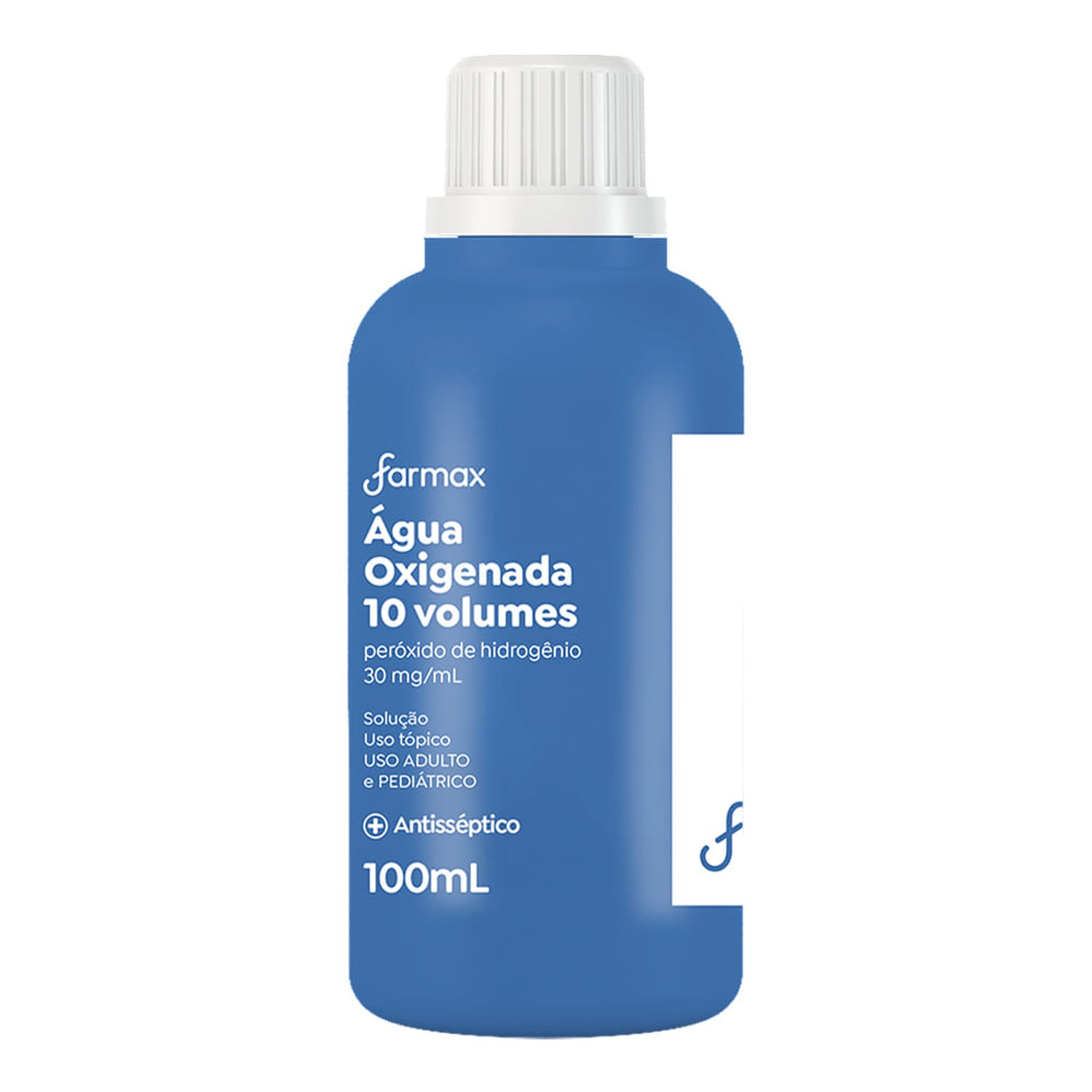 Agua Oxigenada Antisseptica 10V Farmax 100Ml