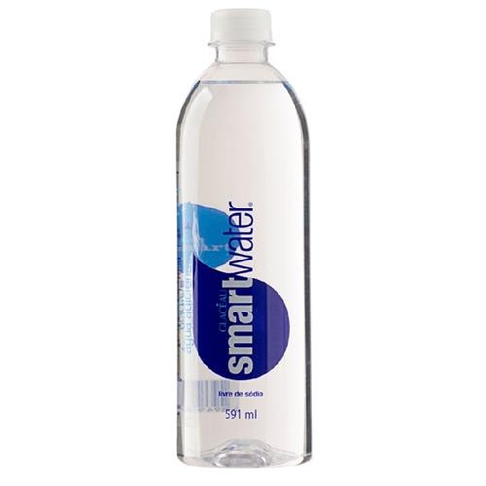 Água Smart Water Zero Sódio 591ml - 06 unid.