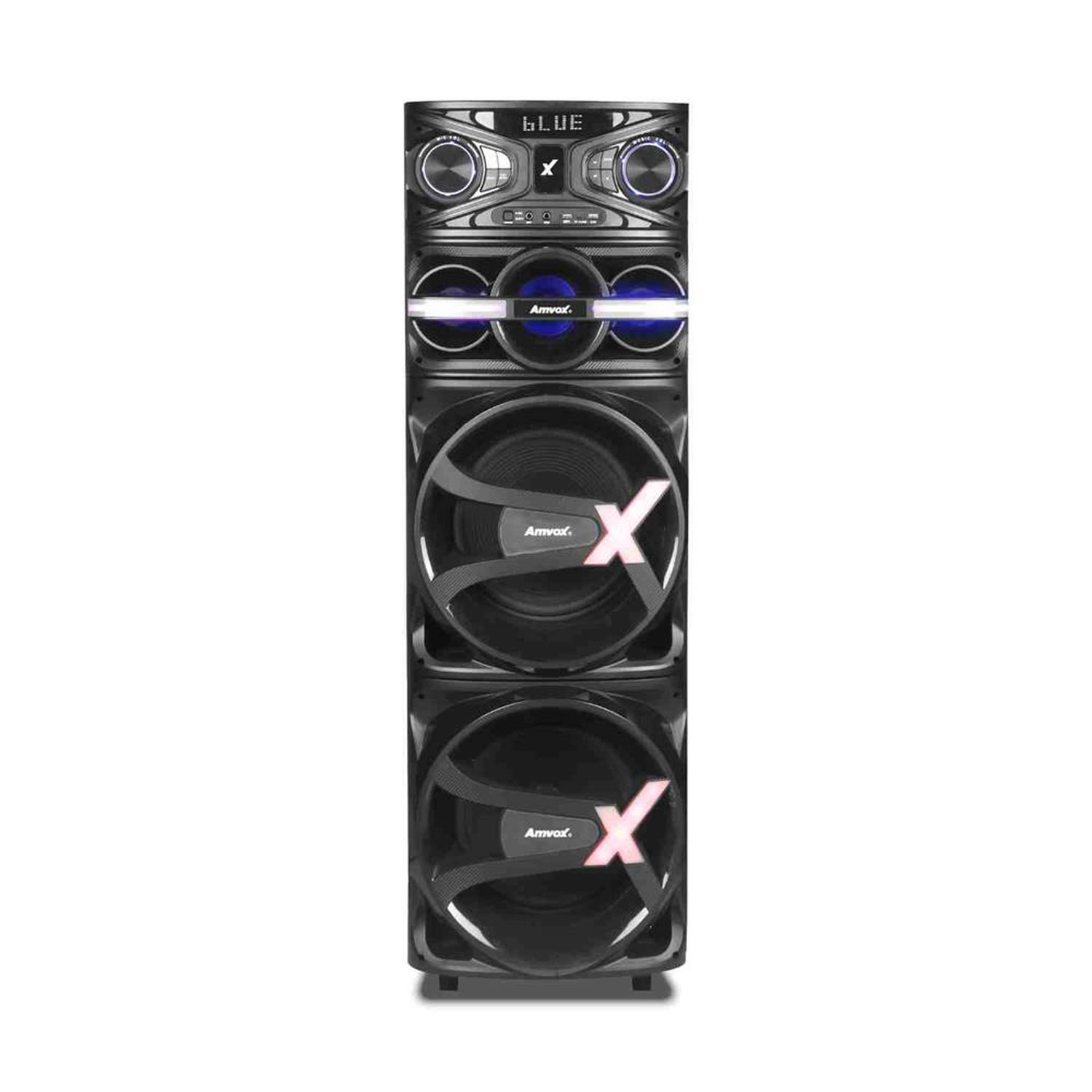 Caixa Amplificada Amvox Atx 3150M Pesadão X 3100W Bivolt